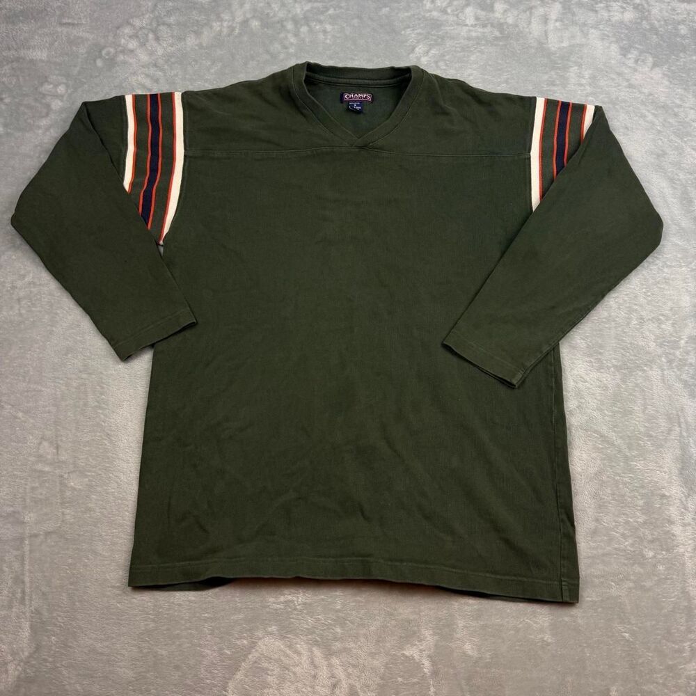 Champs-sports Men's Green and Khaki Shirt